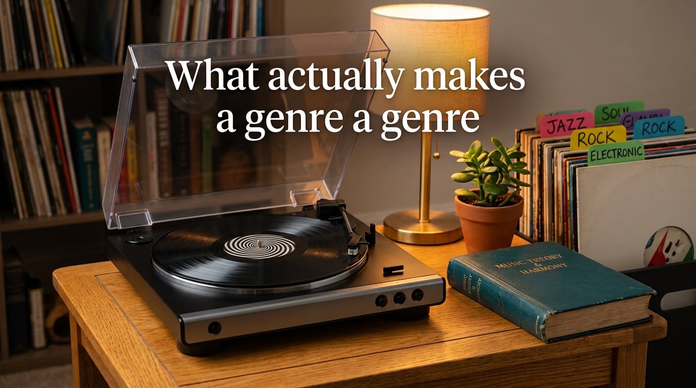 What actually makes a genre a genre