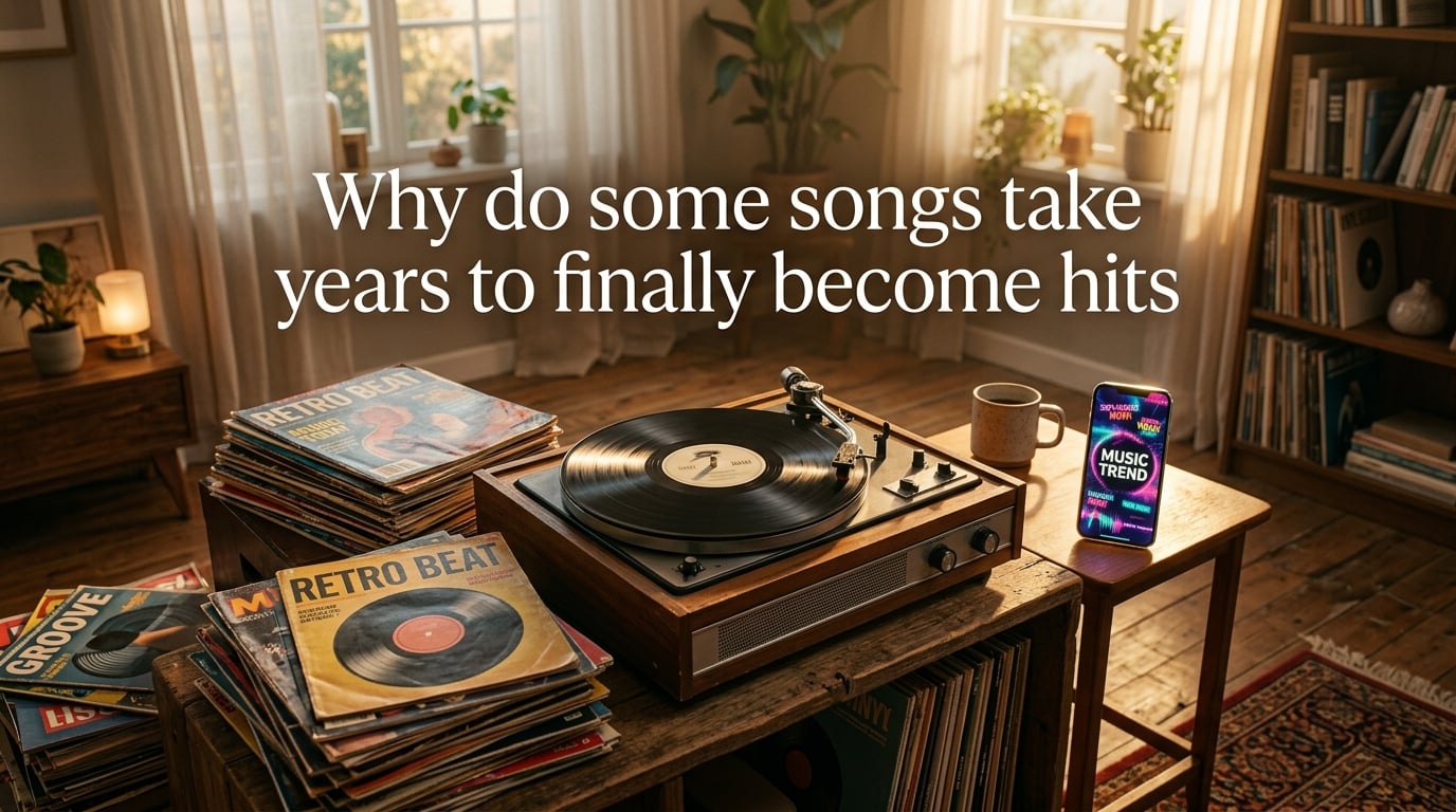 Why do some songs take years to finally become hits