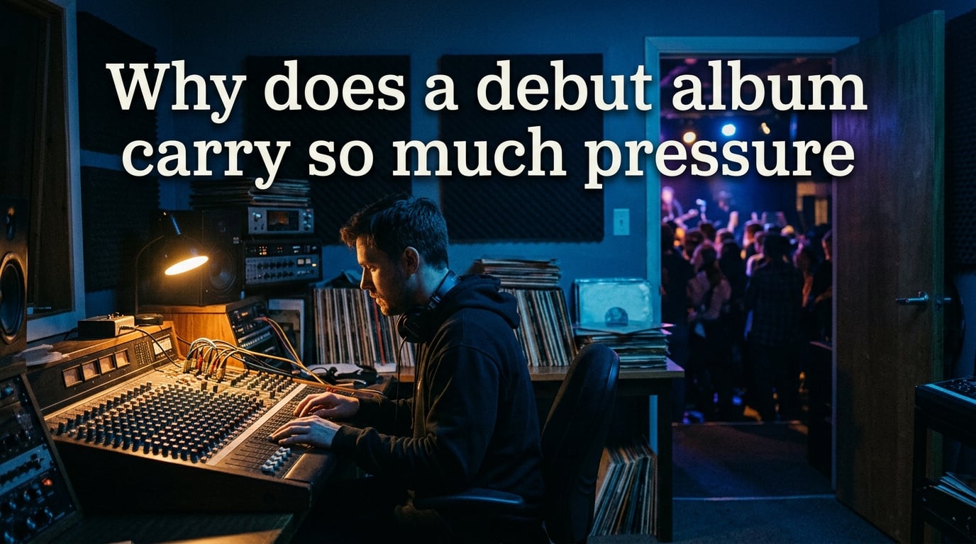 Why does a debut album carry so much pressure