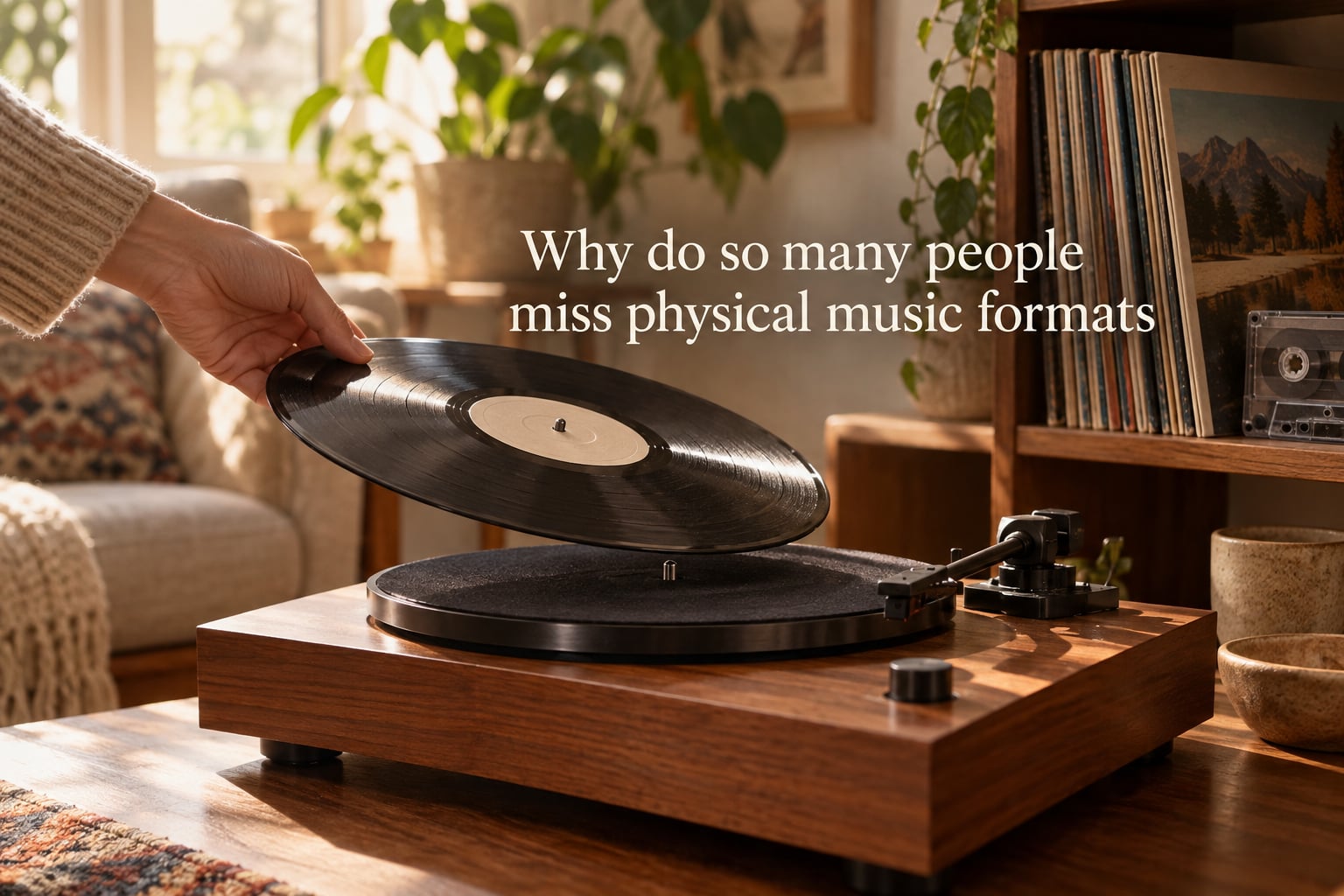Why do so many people miss physical music formats
