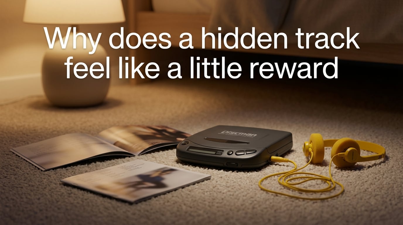 Why does a hidden track feel like a little reward