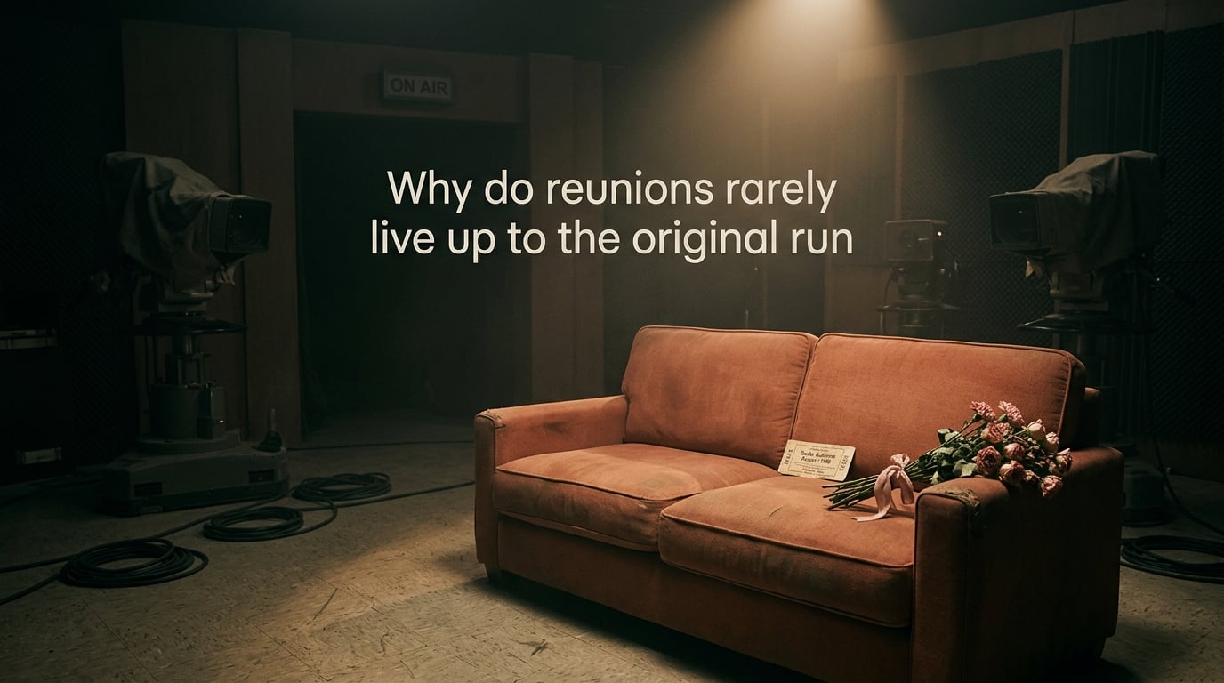 Why do reunions rarely live up to the original run