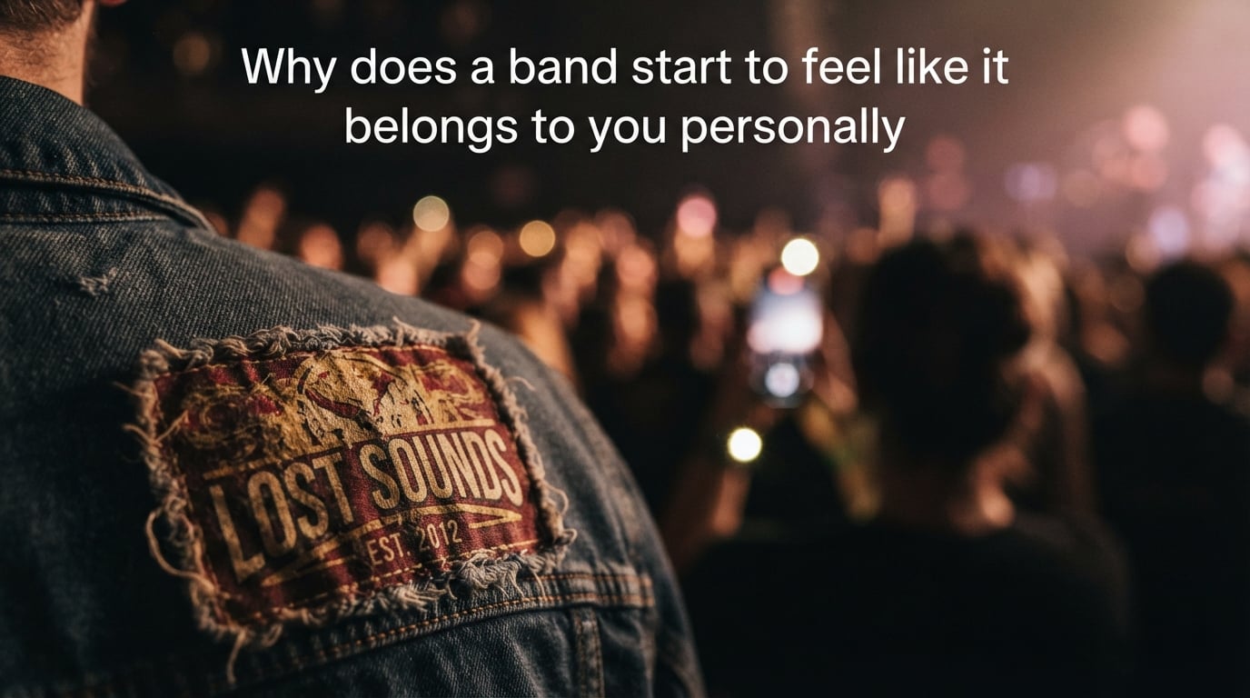 Why does a band start to feel like it belongs to you personally