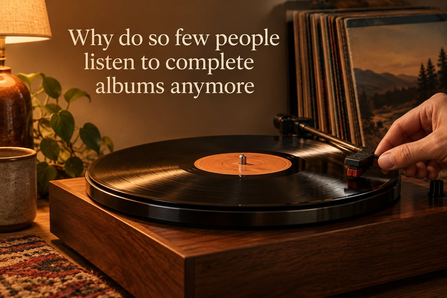 Why do so few people listen to complete albums anymore